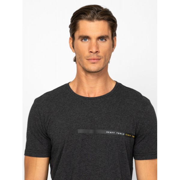 Heavy Tools MANTIS Férfi rövidujjú póló / rabbit