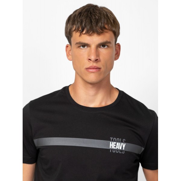 Heavy Tools MEREON Férfi rövidujjú póló / black