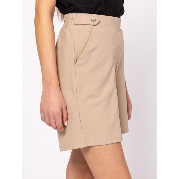 Heavy Tools WATI Női vászon rövidnadrág / beige