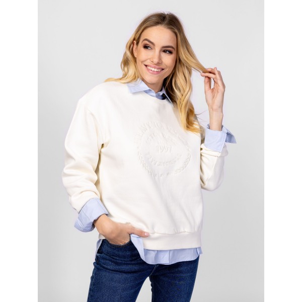 Heavy Tools DAICHI Női környakas felső / ivory