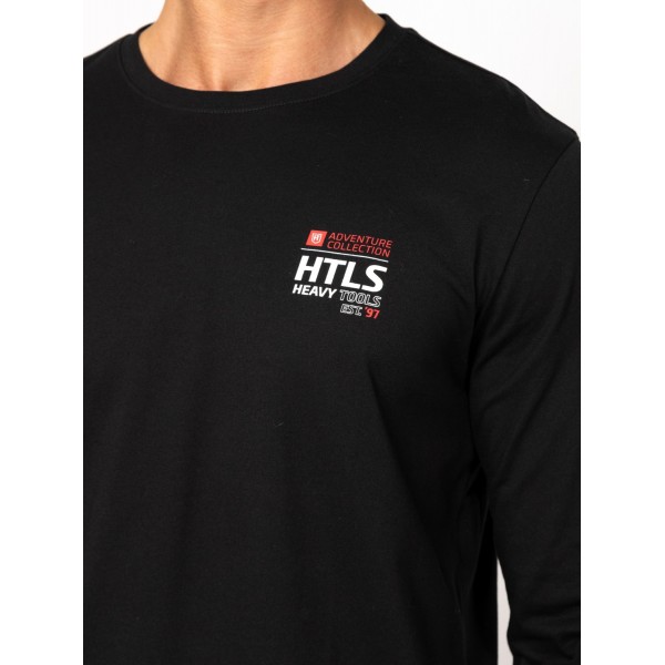 Heavy Tools CESTO Férfi hosszúujjú póló / black