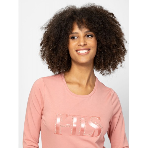 Heavy Tools CALLID Női hosszúujjú póló / blush