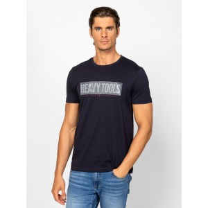 Heavy Tools MAREEN Férfi rövidujjú póló / navy