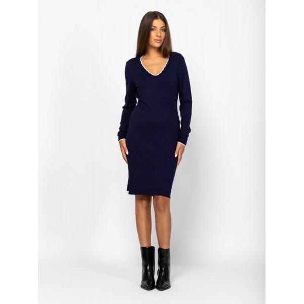 Heavy Tools HALIKW25 Női kötött ruha / navy