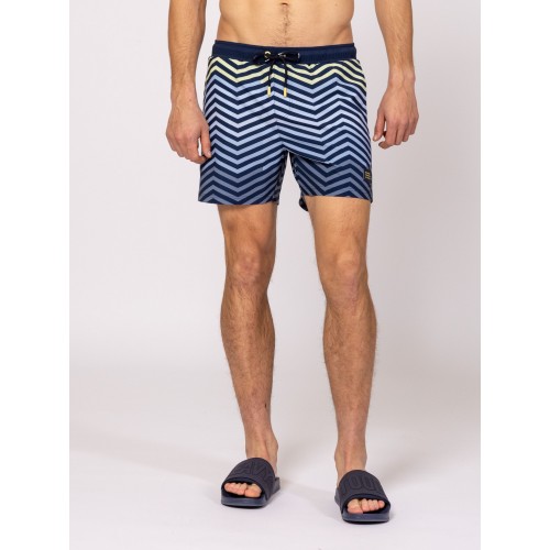 Heavy Tools JORDAN Férfi boardshort / zigzag