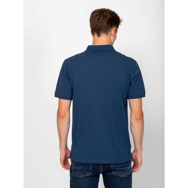 Heavy Tools DURBO Férfi galléros rövidujjú póló / atlantic