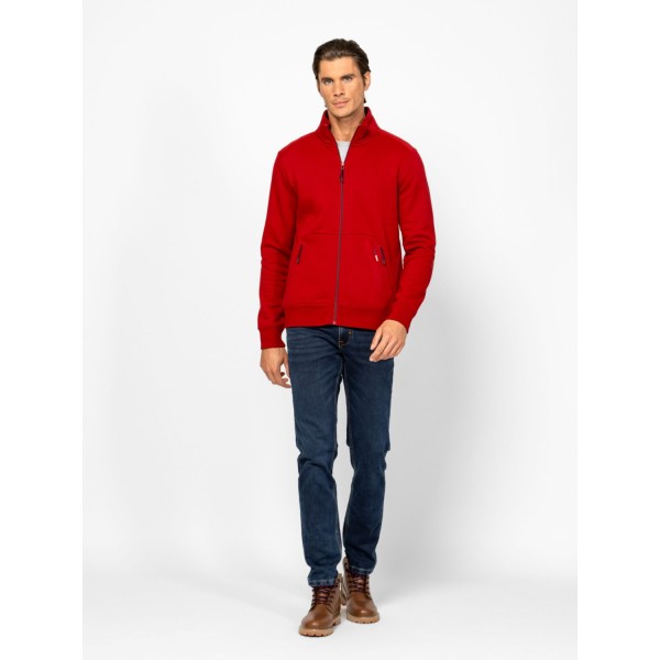 Heavy Tools TABATA Férfi állónyakas felső / sangria