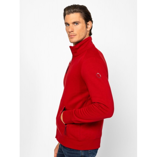 Heavy Tools TABATA Férfi állónyakas felső / sangria