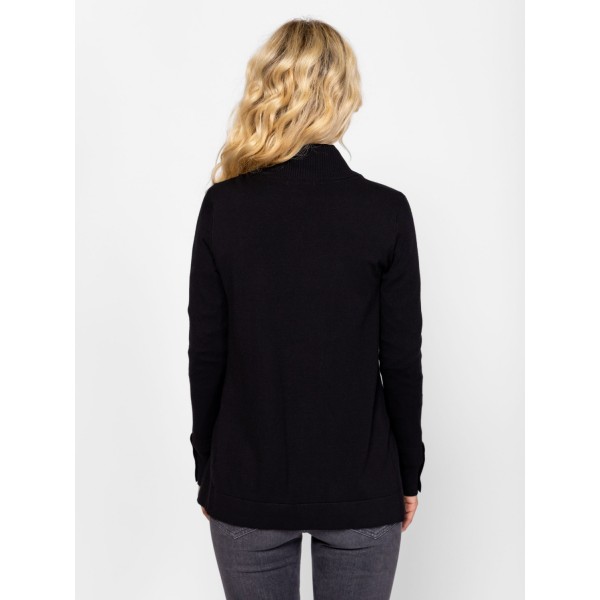 Heavy Tools HONOLAW25 Női kötött pulóver és kardigán / black