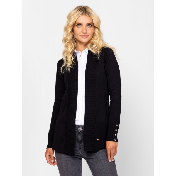 Heavy Tools HONOLAW25 Női kötött pulóver és kardigán / black