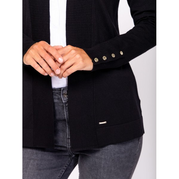 Heavy Tools HONOLAW25 Női kötött pulóver és kardigán / black