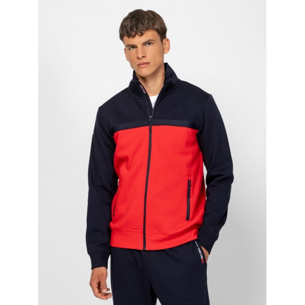 Heavy Tools TATRO Férfi állónyakas felső / red