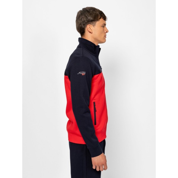 Heavy Tools TATRO Férfi állónyakas felső / red