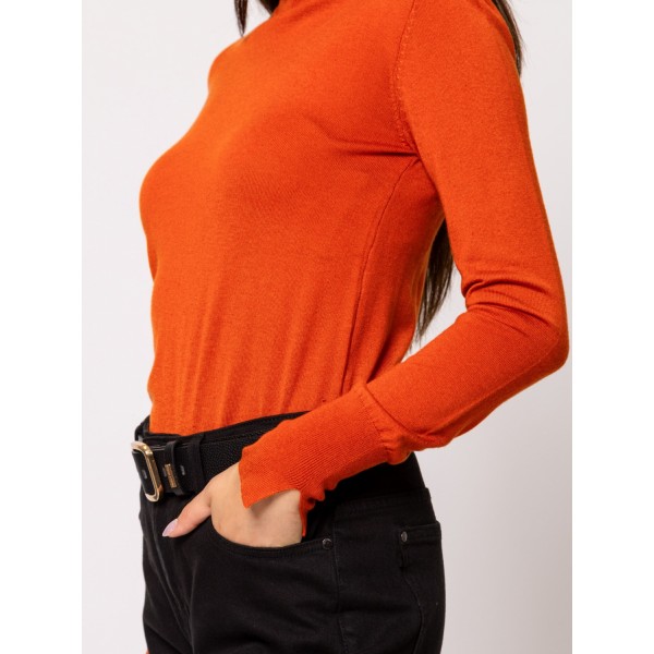 Heavy Tools HAKLA Női kötött pulóver és kardigán / pumpkin