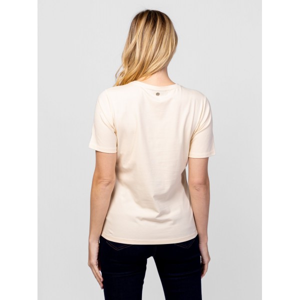 Heavy Tools MELYN Női rövidujjú póló / vanilla