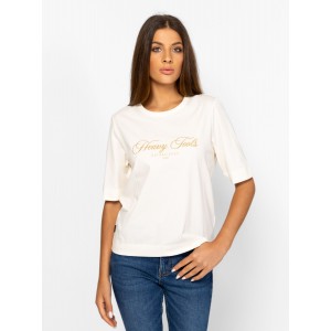 Heavy Tools MIANI Női rövidujjú póló / ivory