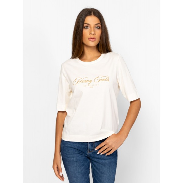 Heavy Tools MIANI Női rövidujjú póló / ivory