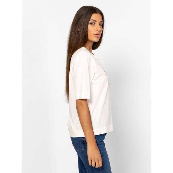 Heavy Tools MIANI Női rövidujjú póló / ivory