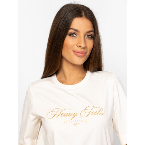 Heavy Tools MIANI Női rövidujjú póló / ivory