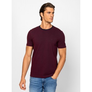 Heavy Tools MALAKE Férfi rövidujjú póló / wine