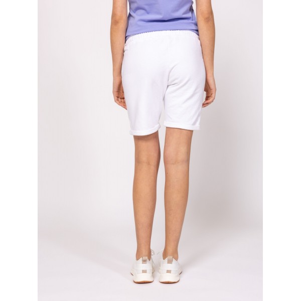Heavy Tools ZICLAKS25 Női jogging rövidnadrág / white