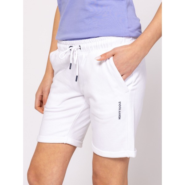 Heavy Tools ZICLAKS25 Női jogging rövidnadrág / white