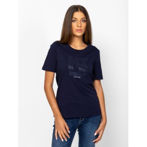 Heavy Tools MAIZAW25 Női rövidujjú póló / navy