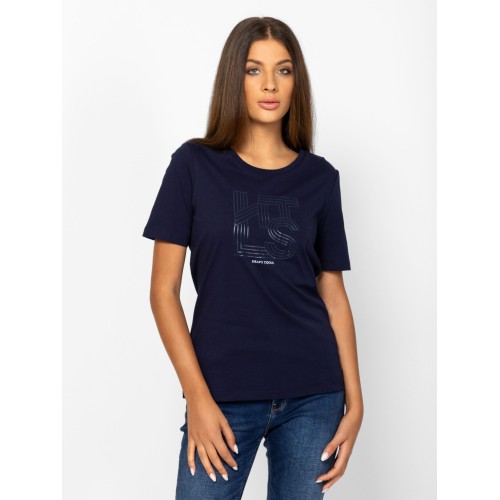 Heavy Tools MAIZAW25 Női rövidujjú póló / navy