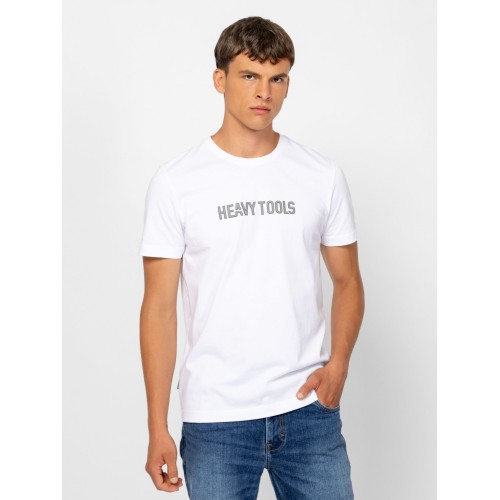 Heavy Tools MANGI Férfi rövidujjú póló / white