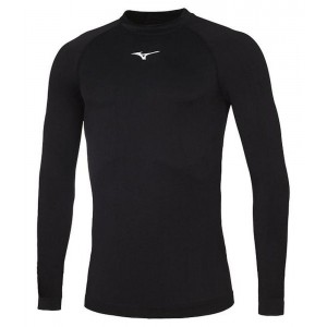 Mizuno UniCoreLSUnder Férfi hosszú ujjú aláöltöző / Black / White