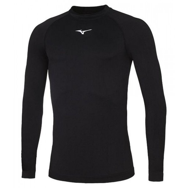 Mizuno UniCoreLSUnder Férfi hosszú ujjú aláöltöző / Black / White