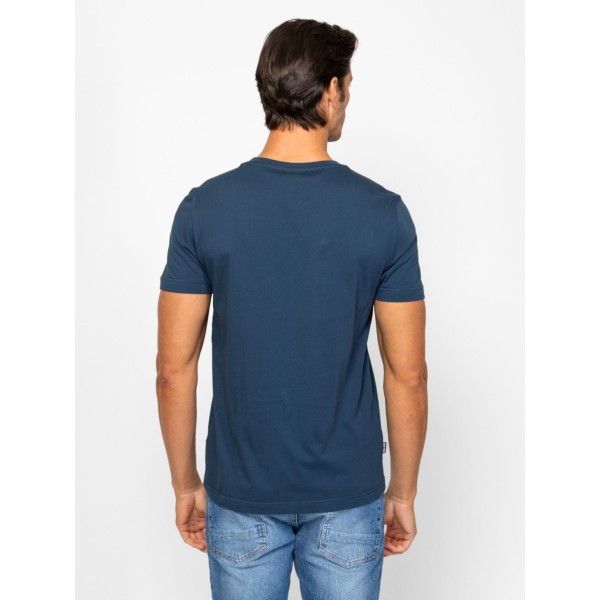 Heavy Tools MANZAR Férfi rövidujjú póló / atlantic