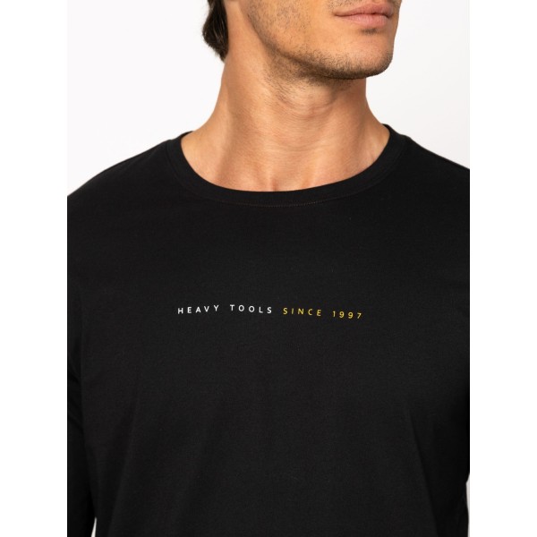 Heavy Tools CIRIO Férfi hosszúujjú póló / black