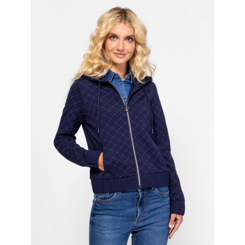 Heavy Tools SALIRE Női kapucnis felső / navy