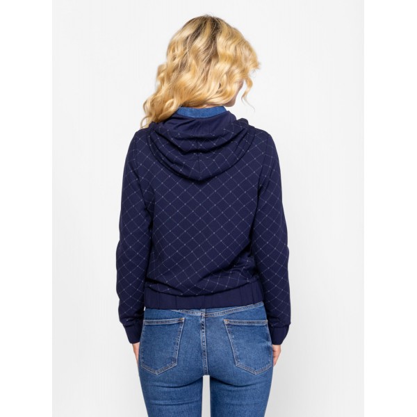 Heavy Tools SALIRE Női kapucnis felső / navy