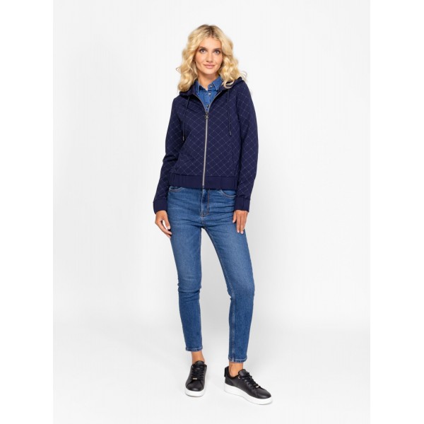 Heavy Tools SALIRE Női kapucnis felső / navy