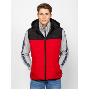 Heavy Tools WICKS Férfi mellény / tomato