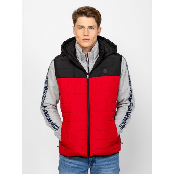 Heavy Tools WICKS Férfi mellény / tomato