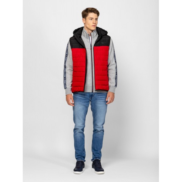 Heavy Tools WICKS Férfi mellény / tomato