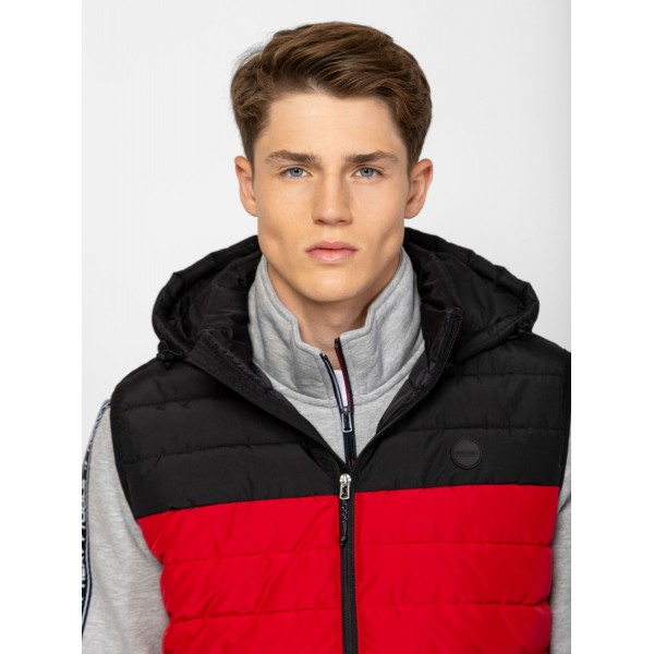 Heavy Tools WICKS Férfi mellény / tomato