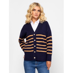 Heavy Tools HANA Női kötött pulóver és kardigán / navy