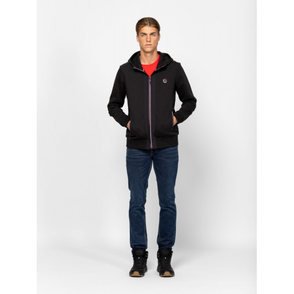 Heavy Tools SAMPA Férfi kapucnis felső / black