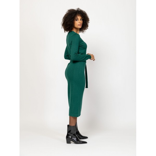 Heavy Tools HEMME Női kötött ruha / green