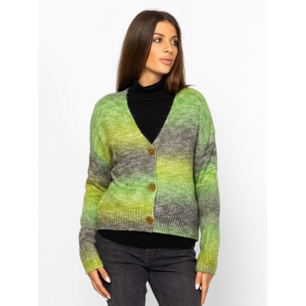 Heavy Tools HANGA Női kötött pulóver és kardigán / green