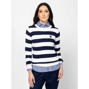 Heavy Tools HAFELW25 Női kötött pulóver és kardigán / striped