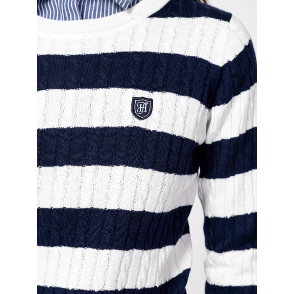 Heavy Tools HAFELW25 Női kötött pulóver és kardigán / striped