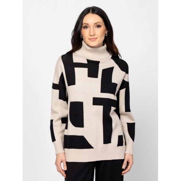 Heavy Tools HALLARE Női kötött pulóver és kardigán / letters