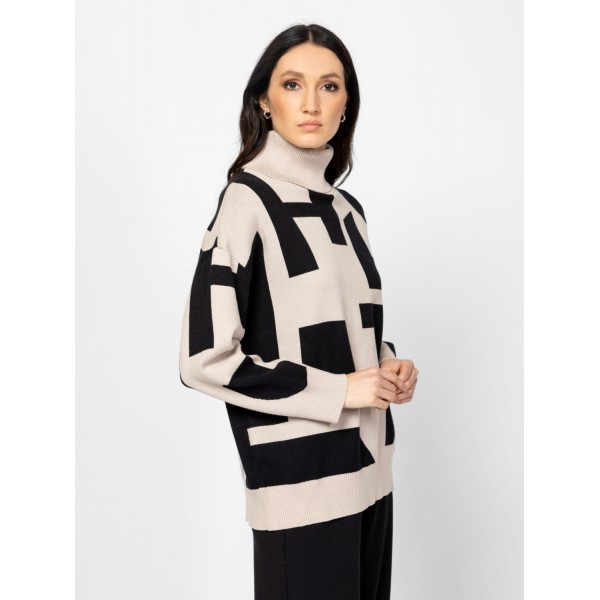 Heavy Tools HALLARE Női kötött pulóver és kardigán / letters