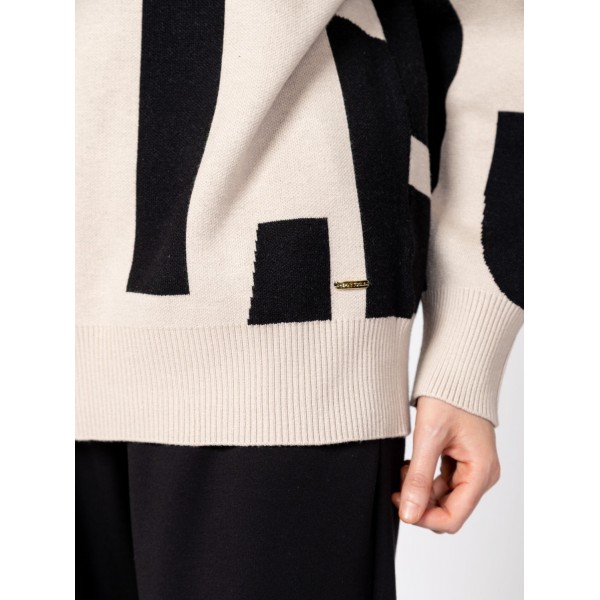 Heavy Tools HALLARE Női kötött pulóver és kardigán / letters