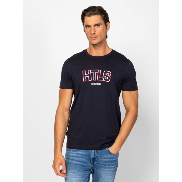 Heavy Tools MARDA Férfi rövidujjú póló / navy